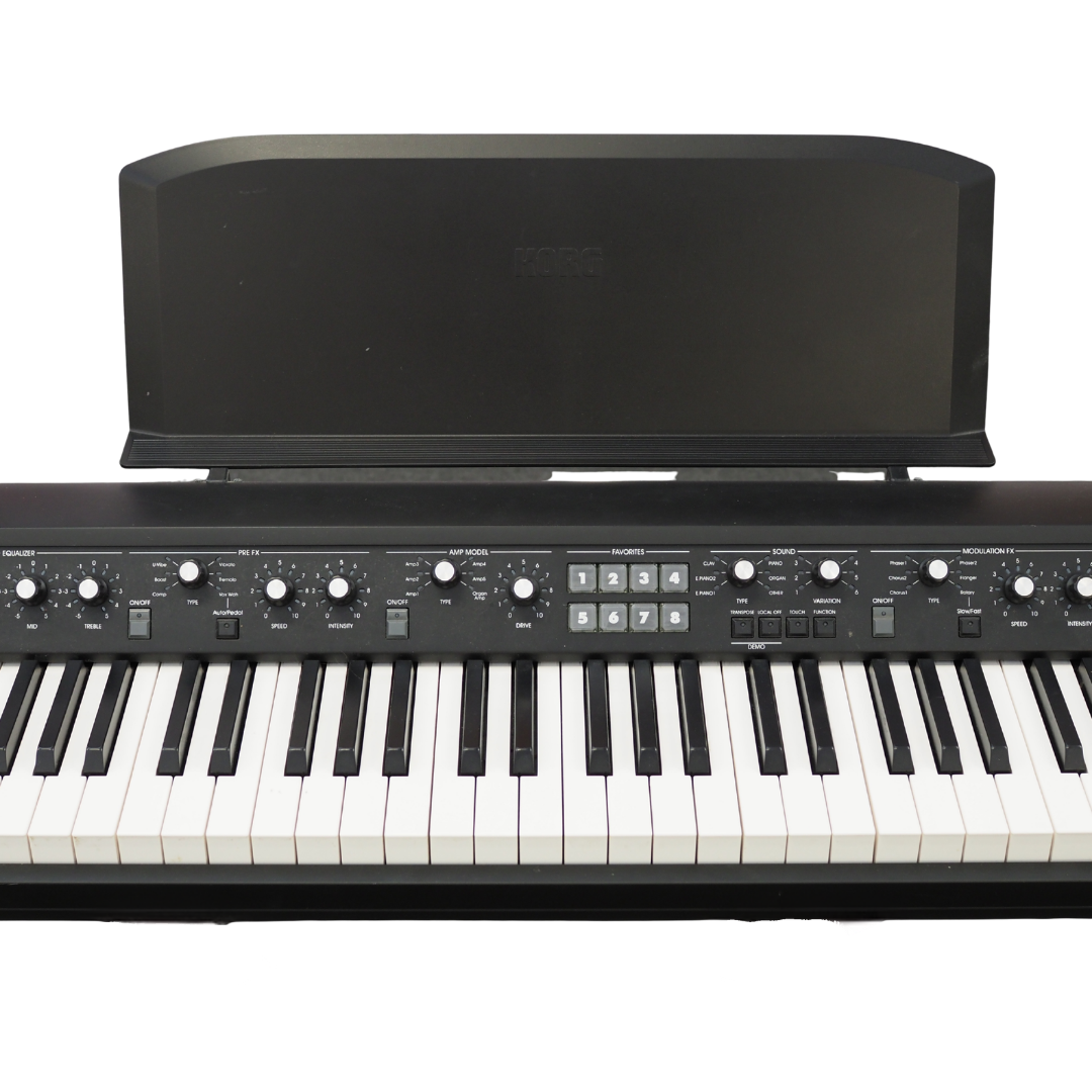 Korg SV-1-88-BK Stage Vintage 88-Key Electric Piano with Gator Roadcase + Accessories