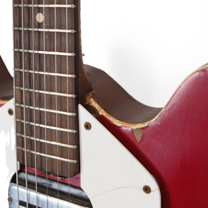 1970s Maton Apollo 505 Hollowbody Electric Guitar in Red