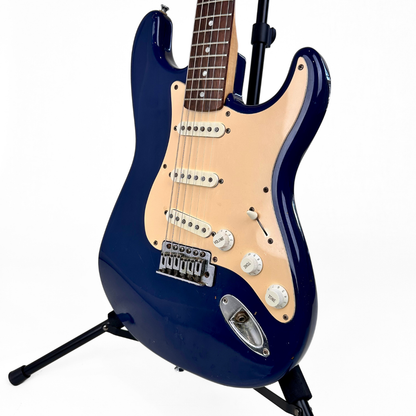 2005 Squier Bullet Stratocaster Electric Guitar in Blue
