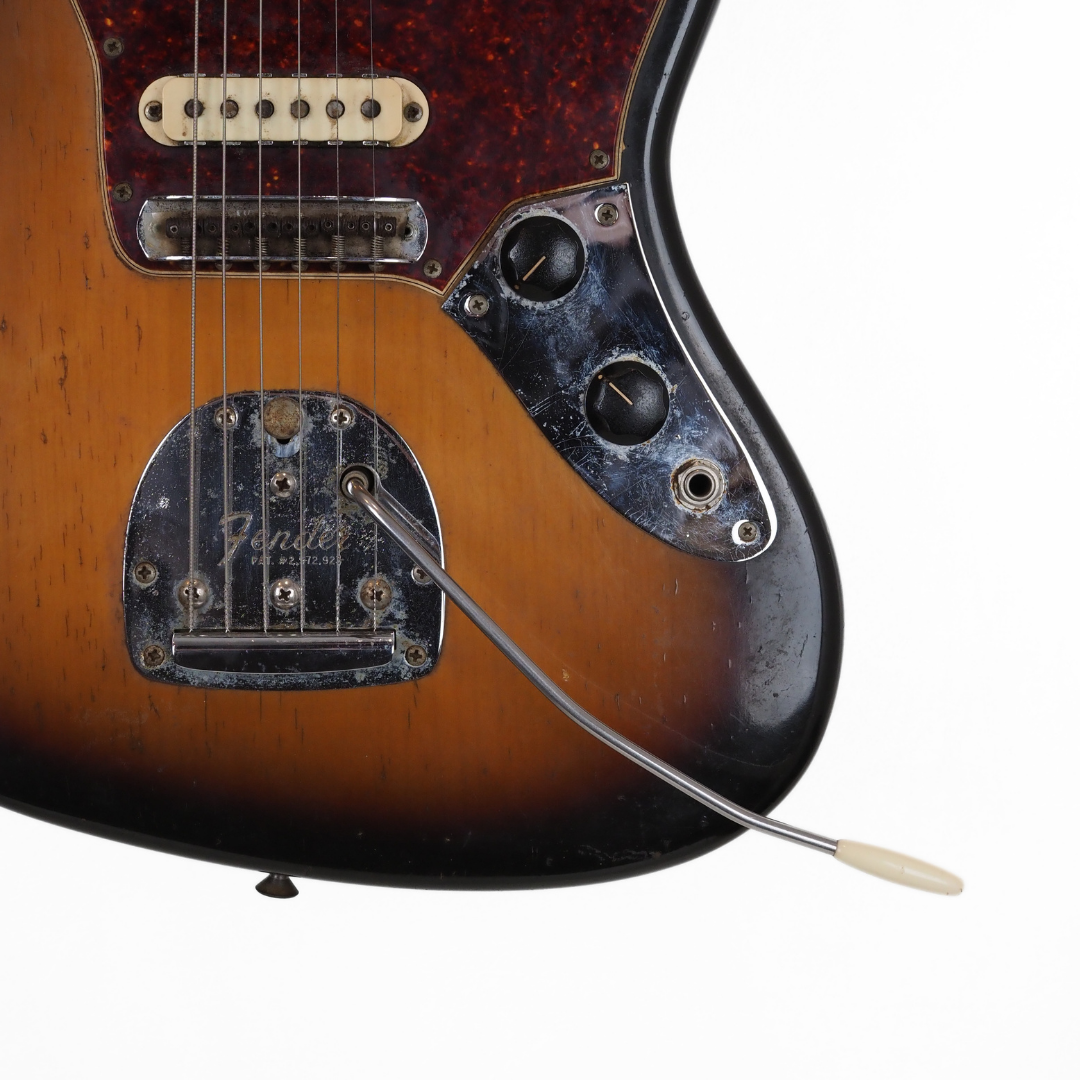 1969 Fender Jaguar Electric Guitar in Sunburst