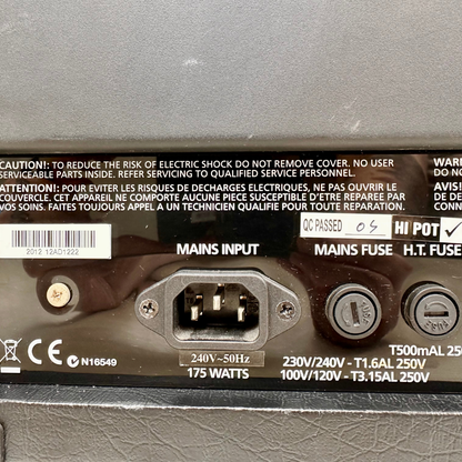 Blackstar 50 Series One 50w Tube Guitar Amplifer Head