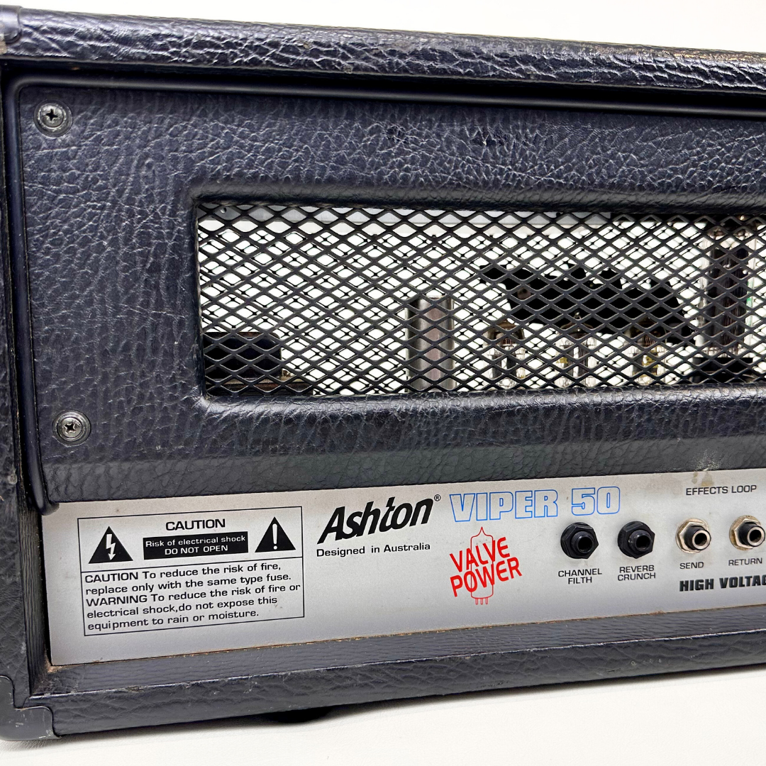 Ashton Viper 50 VP50H Valve Guitar Amplifier Head