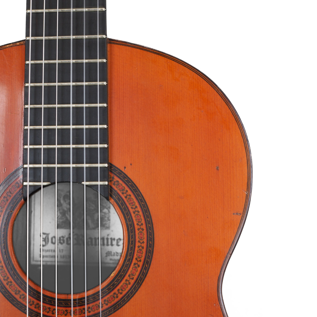 1970s Vintage Unbranded Classical Guitar