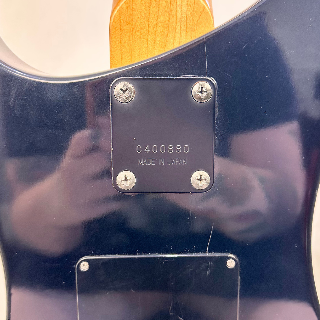 1984 Quest Atak 5 Electric Guitar in Black