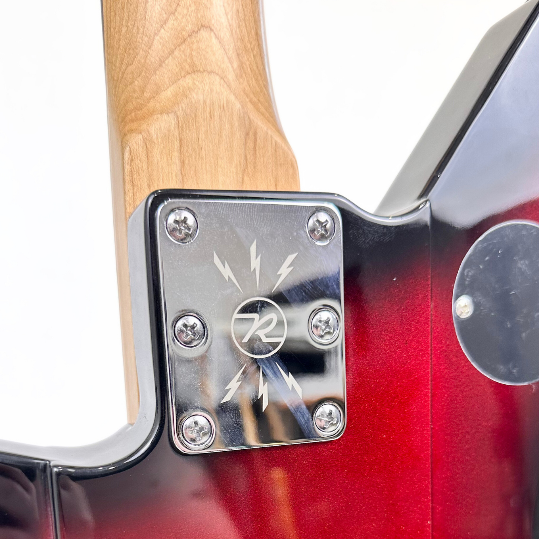 Reverend Airsonic W Electric Guitar in Metallic Red Burst