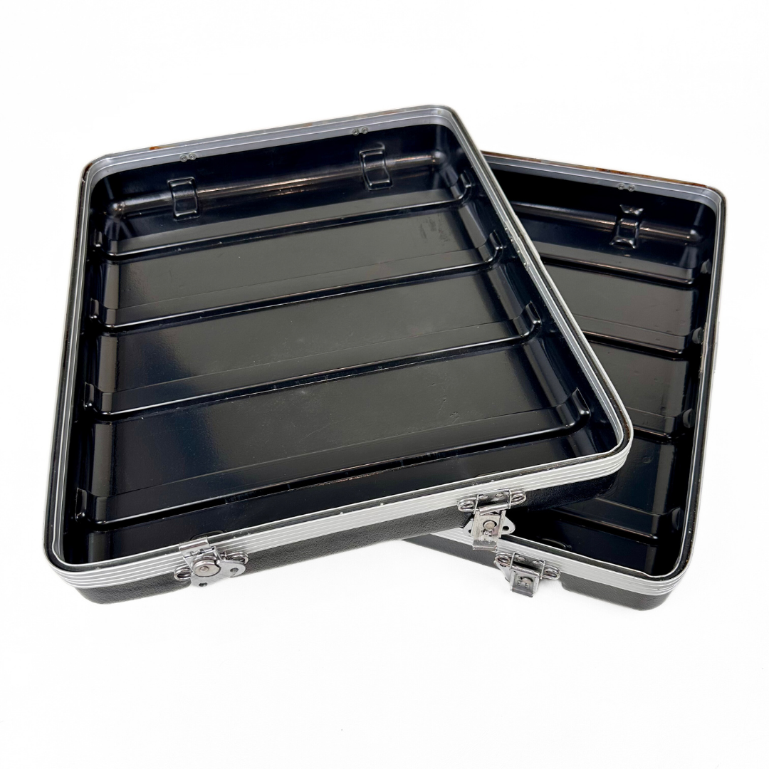 Unbranded U8 8RU Rack Mount Flight Case with Removable Lids