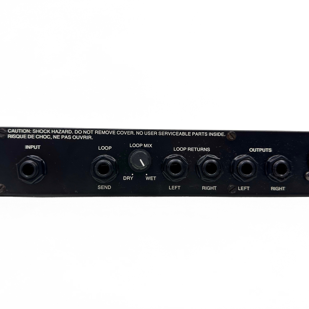 Rocktron Piranha High-Voltage Tube MIDI Programmable Guitar Preamp Rack Mounted Unit