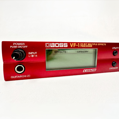 BOSS VF-1 24-Bit Multi-Effects Processor Half Rack Mounted Unit BOSS VF-1 24-Bit Multi-Effects Processor Half Rack Mounted Unit