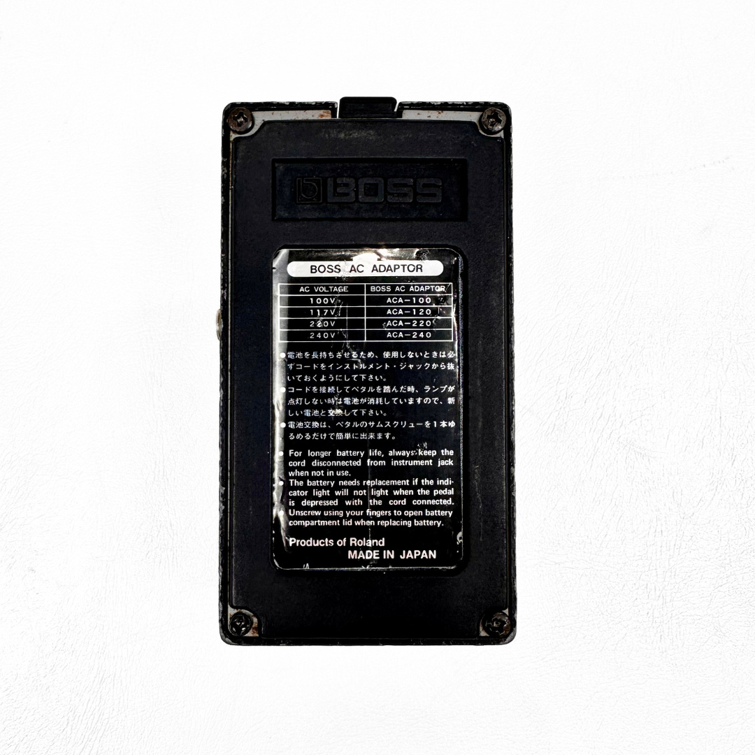 1983 BOSS HM‑2 Heavy Metal Effects Pedal (Original Japanese-Made Model, Black Label)