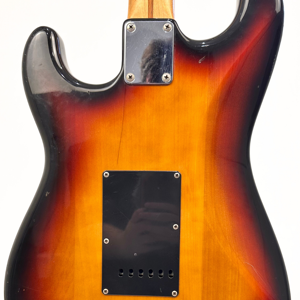 Squier Silver Series Stratocaster Electric Guitar in Sunburst