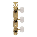 Gotoh A35G450 35G450 Classical Guitar Tuning Machines on Decorative Plate in Flash Gold Finish (3+3)