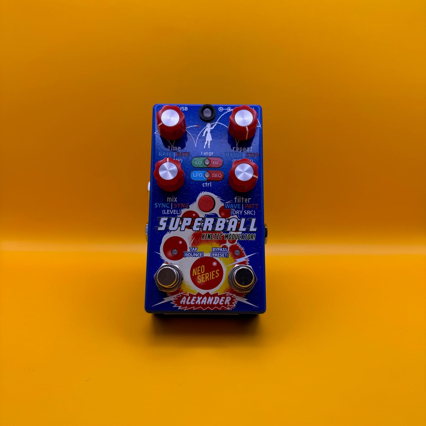 Alexander Pedals Superball Kinetic Modulator