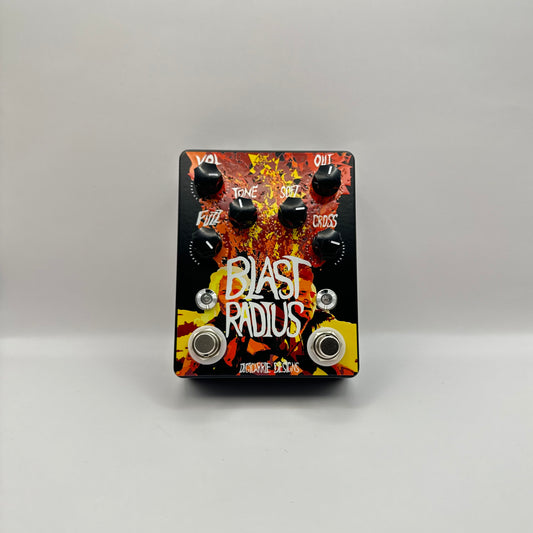 Digicarrie Designs Blast Radius Dual Fuzz & Wavefolder Effects Pedal