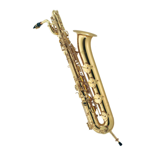 J.Michael BAR2500 Baritone Saxophone (Eb) in Clear Lacquer Finish
