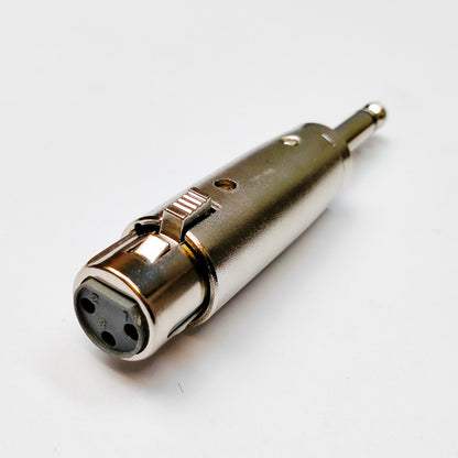 Leem Cable Adaptor (XLR Female - 1/4" Straight TS) Pk-1