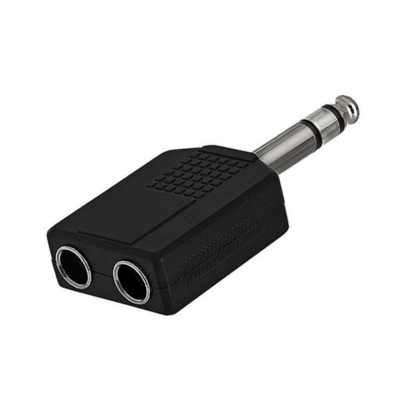 Leem Adaptor (2 x 1/4" Stereo Jacks - 1/4" Stereo Plug)
