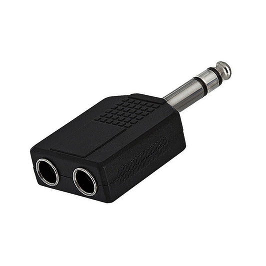 Leem Adaptor (2 x 1/4" Stereo Jacks - 1/4" Stereo Plug)