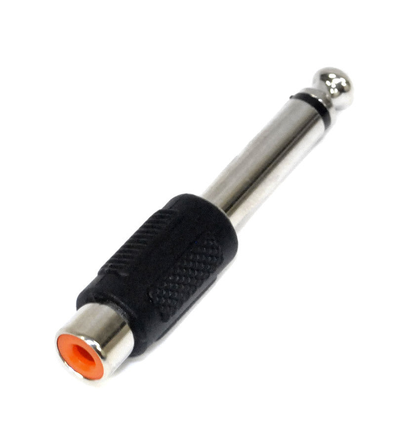 Leem Adaptor (RCA Jack - 1/4" Mono Plug)