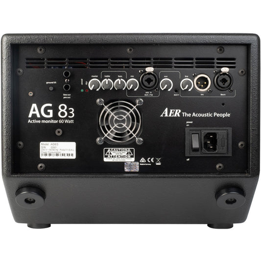 AER AG8/3 Compact Active 60W, Twin Cone, 8" Monitor Speaker System