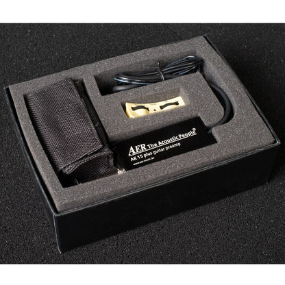 AER AK15 Plus Dual-Source Acoustic Guitar Pickup System