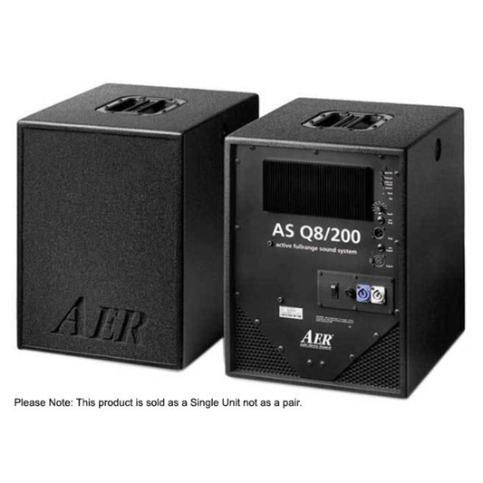 AER "ASQ8" Active Loudspeaker System (200 Watt)