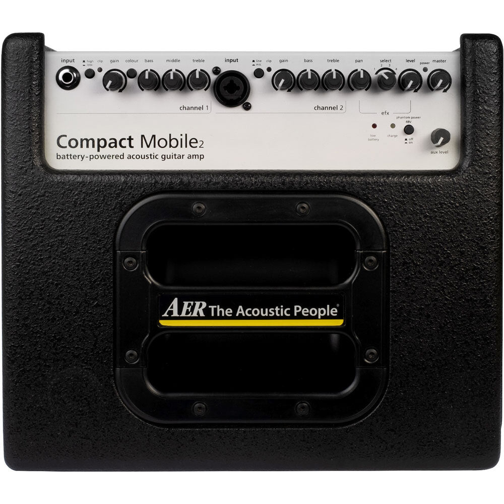 AER "Compact Mobile 2" Battery Powered Acoustic Instrument Amplifier (60 Watt)