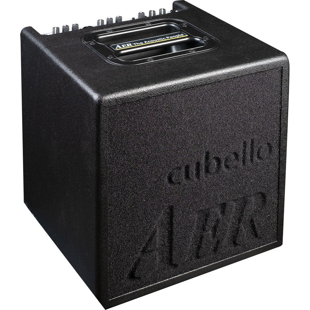 AER "Cubello" Acoustic Instrument Amplifier with Bluetooth in Black Finish (80 Watt)