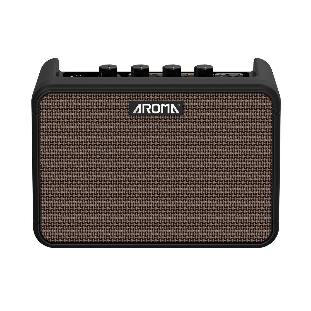 Aroma AG-10N 8W Rechargeable Electric Guitar Amp with Drum Machine