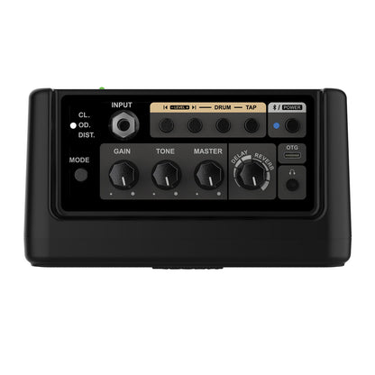Aroma AG-10N 8W Rechargeable Electric Guitar Amp with Drum Machine