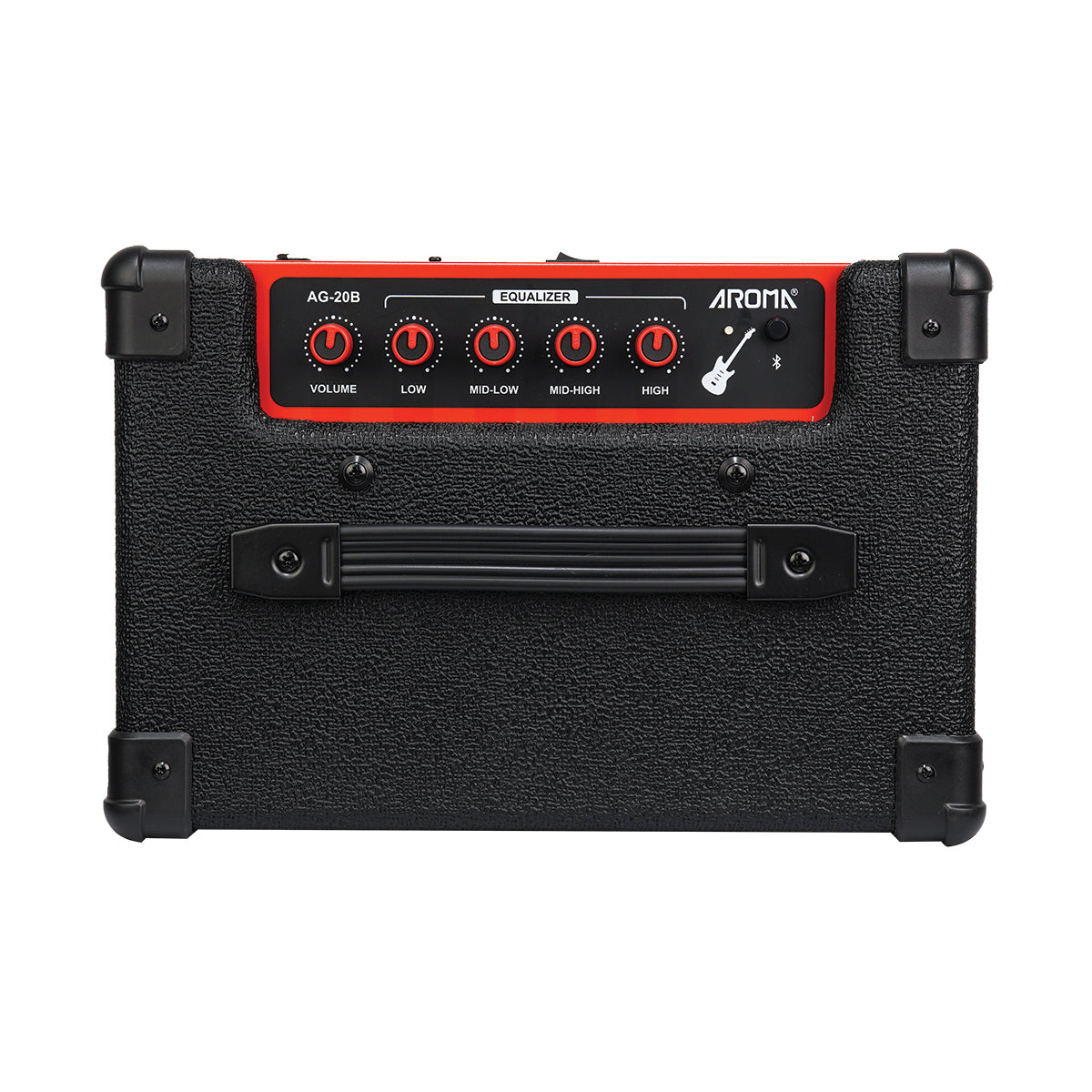 Aroma AG-20B Black 20W Electric Bass Guitar Amplifier
