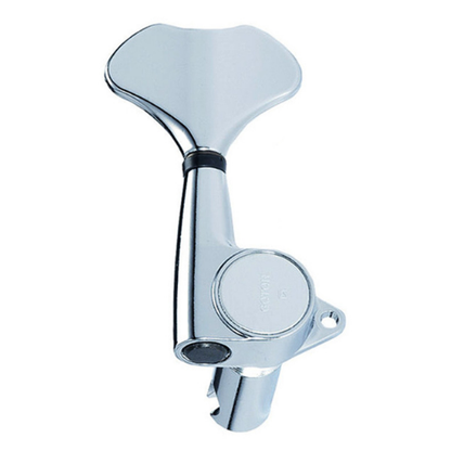 Gotoh AGB70C GB707 Series Electric Bass Guitar Tuning Machines in Chrome Finish (2+2)
