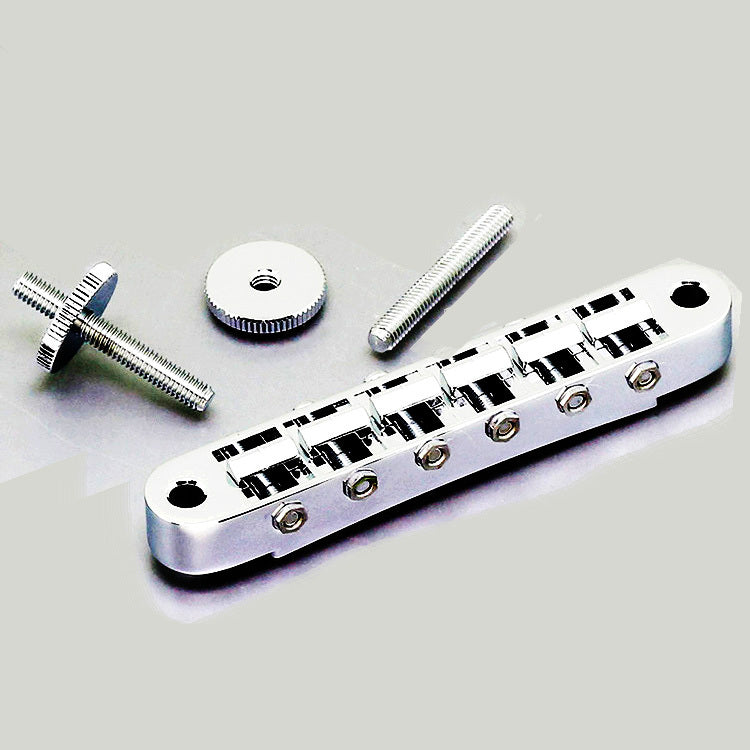 Gotoh GE103B Tune-O-Matic Electric Guitar Bridge (Nashville) in Chrome Finish