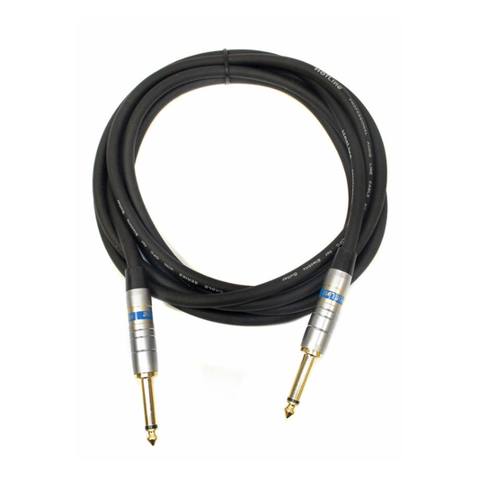 Leem 10ft Hotline Instrument Cable (1/4" Straight Plug - 1/4" Straight Plug)