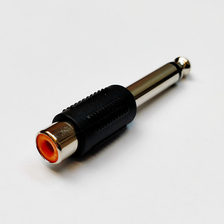 Leem Cable Adaptor (1/4" Mono Plug - RCA Jack) Pk-1