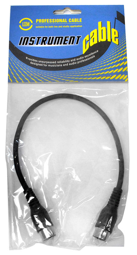 Leem 1ft MIDI Cable (5-Pin MIDI Connector - 5-Pin MIDI Connector)