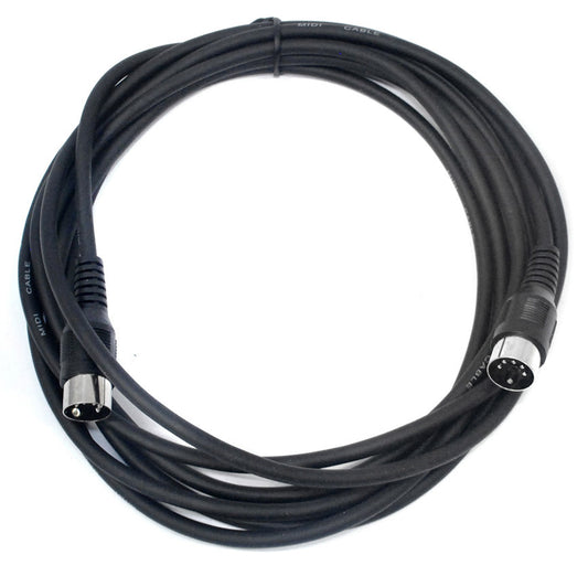 Leem 10ft MIDI Cable (5-Pin MIDI Connector - 5-Pin MIDI Connector)