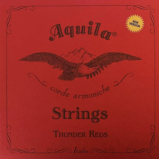 Aquila AQ169U ThunderReds 5th String Single Bass Uke String (23 - 26" Scale)
