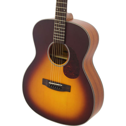Aria 100 Series Orchestral Body Acoustic Guitar in Matte Tobacco Sunburst