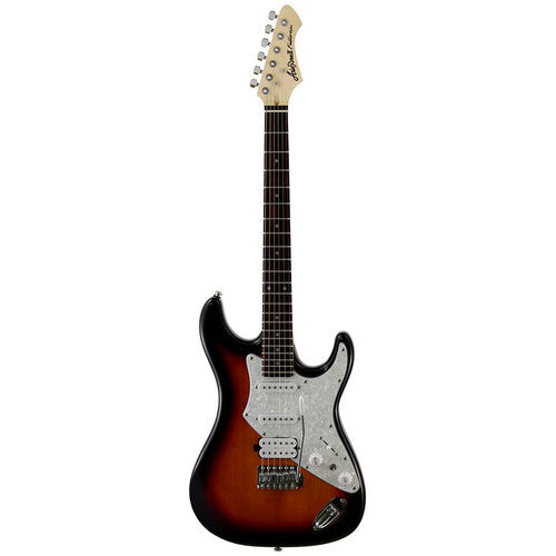 Aria 714-STD Series Electric Guitar in 3-Tone Sunburst