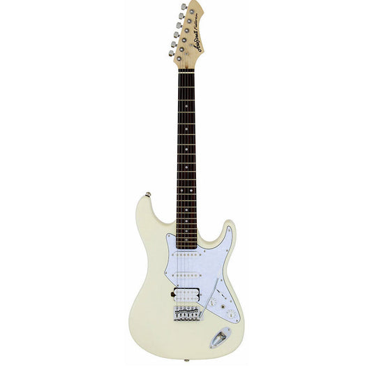 Aria 714-STD Series Electric Guitar in Vintage White