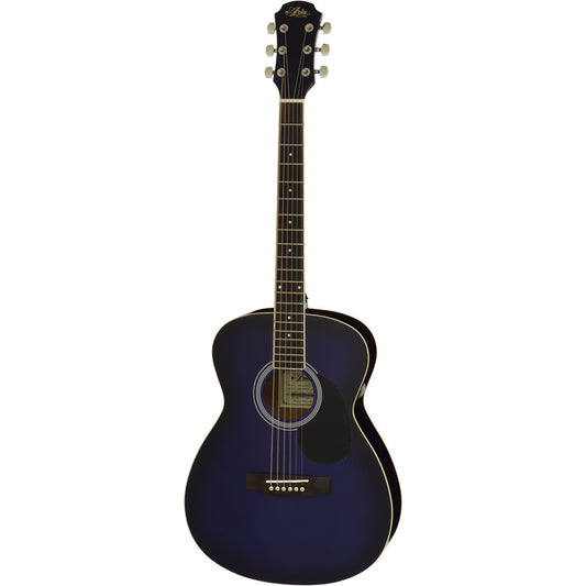 Aria ARAFN15BLS AFN-15 Prodigy Series Acoustic Folk Body Guitar in Blue Shade Gloss