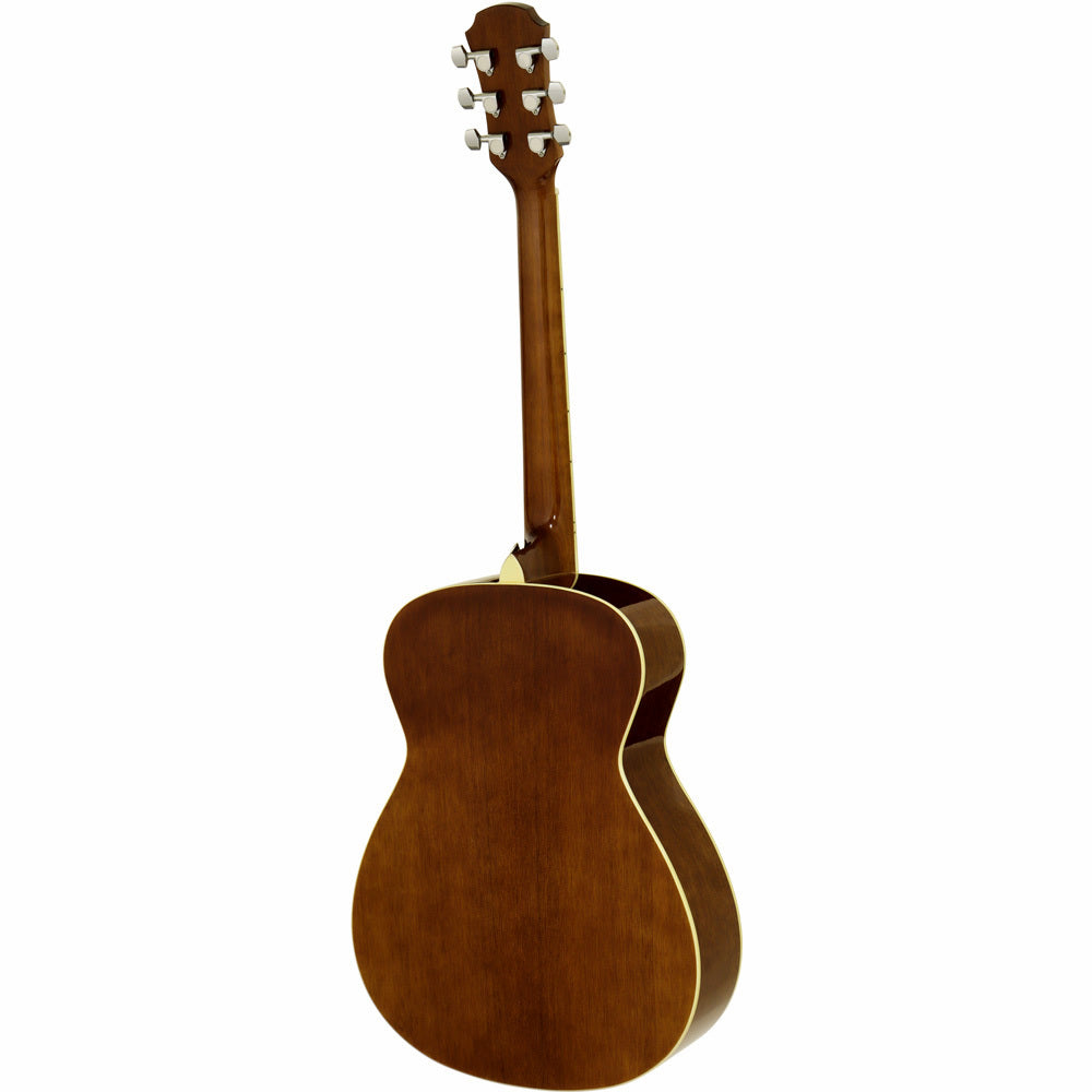 Aria ARAFN15OR AFN-15 Prodigy Series Acoustic Folk Body Guitar in Orange Gloss