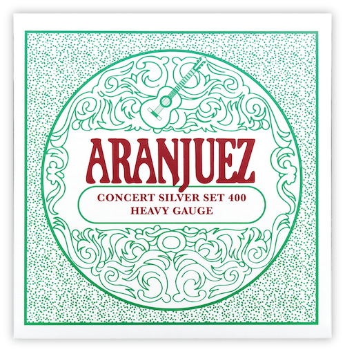 Aranjuez ARANSILV400 Classic Silver 400 High Tension Classical Guitar String Set
