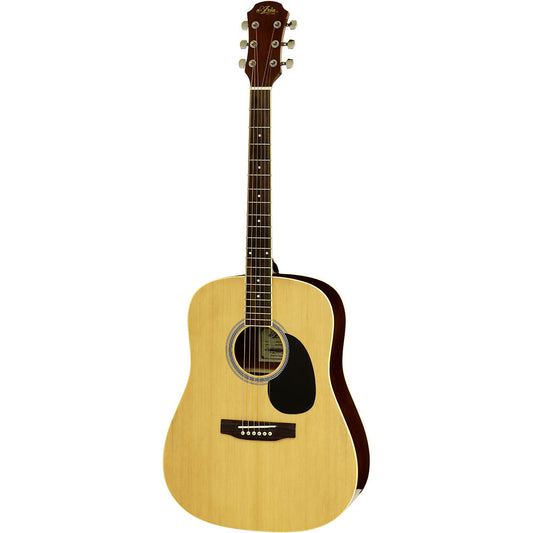 Aria ARAWN15N AWN-15 Prodigy Series Acoustic Dreadnought Guitar in Natural Gloss
