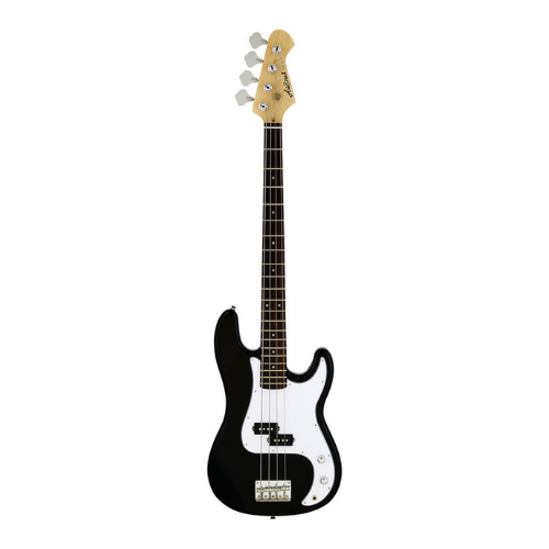Aria STB-PB Series Electric Bass Guitar in Black
