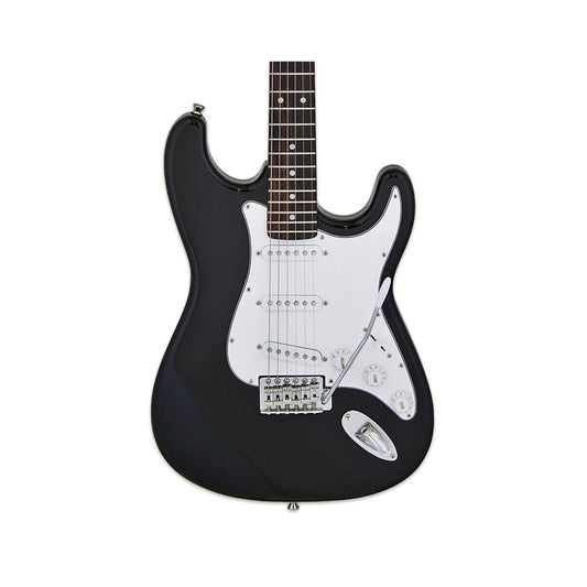Aria STG-003 Series Electric Guitar in Black