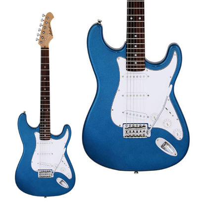 Southside Pack: Full-Sized Right-Handed Stratocaster-Style Electric Guitar Pack