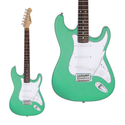 Southside Pack: Full-Sized Right-Handed Stratocaster-Style Electric Guitar Pack