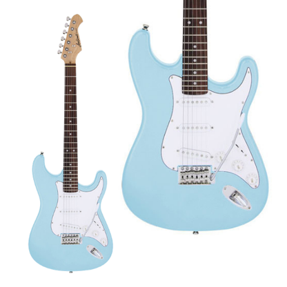 Southside Pack: Full-Sized Right-Handed Stratocaster-Style Electric Guitar Pack