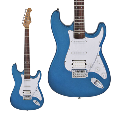 Southside Pack: Full-Sized Right-Handed Stratocaster-Style Electric Guitar Pack